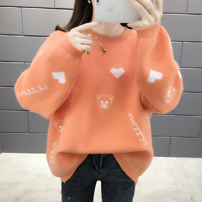 베베디 여성용 조이느 간절기 니트티