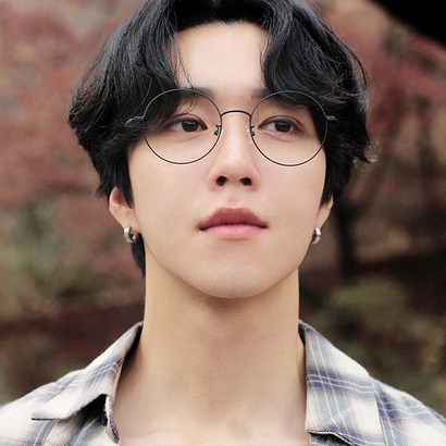 스타일른 블루라이트 차단 오버사이즈 정원형 안경