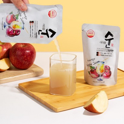 애플순 사과즙 80포 nfc 착즙