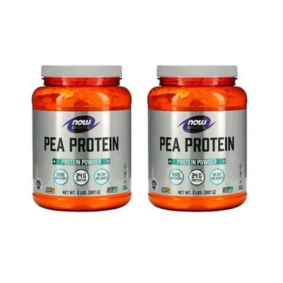 Now Foods Sorts ea rotein owder ure Unfavored 나우푸드 완두콩 단백질 파우더 무맛 2개 64oz