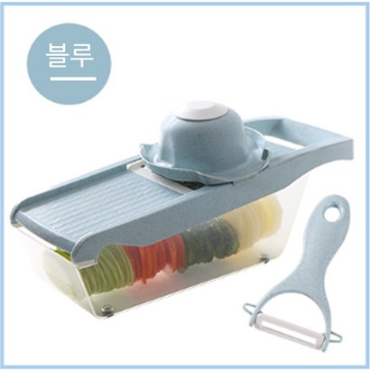 올인원 다기능 사각 채칼