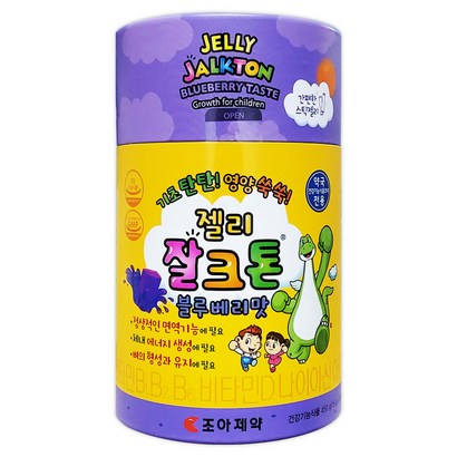 조아제약 젤리 잘크톤 블루베리맛 30포
