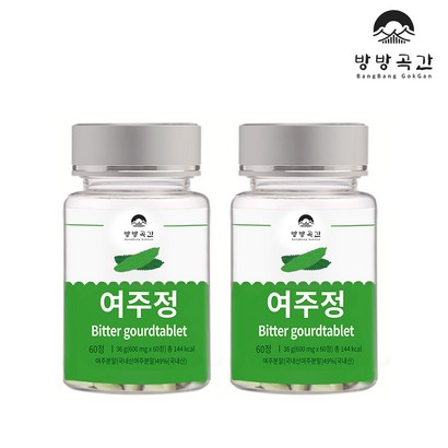 방방곡간 국내산 여주정 여주추출물 60정