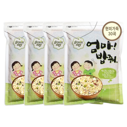 엄마밥줘 현미가득 30곡 현미혼합잡곡식단 리뷰 후기