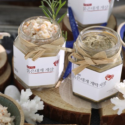 바로먹는 붉은대게 게살게딱지장 2종세트 선물추천 리뷰후기