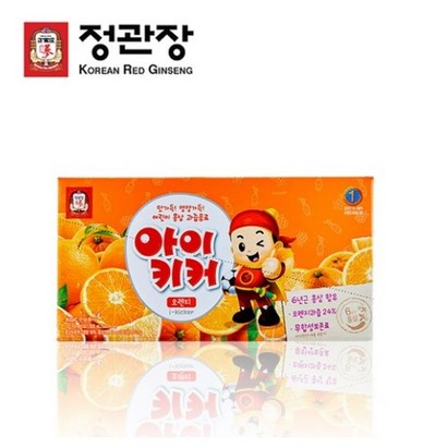 2021년 NEW 정관장 아이키커 오렌지 리뷰후기