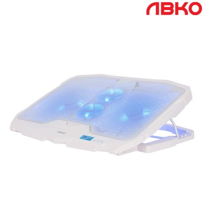 앱코 NC30W 화이트 노트북거치대 받침대 쿨러 쿨링패드
