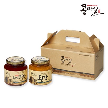 콩마실 된장 고추장세트 리뷰후기