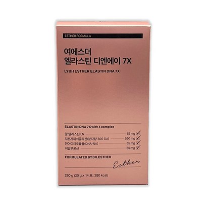 여에스더 엘라스틴 디엔에이 7x 14개