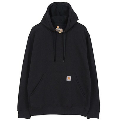 칼하트 CARHARTT K121 미드웨이트 풀오버 블랙 리뷰후기
