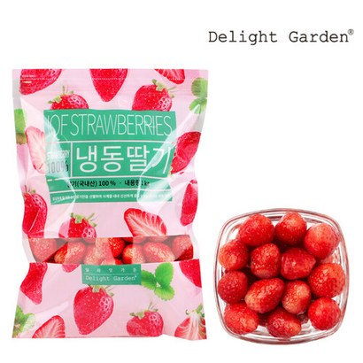 딜라잇가든냉동 딸기 리뷰후기