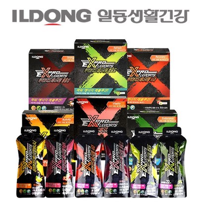 일동 마라톤 파워젤 에너지젤 6가지맛선택 1박스 철인3종 사이클 등산