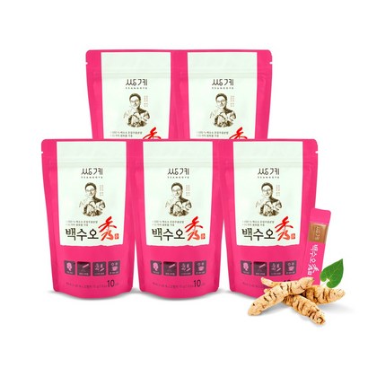 쌍계명차 백수오 고형차 분말
