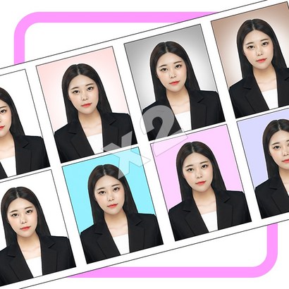 동네사진관 셀카사진 증명사진 인화 여권사진 취업이력서 신분증 정장합성 휴대용 리뷰후기