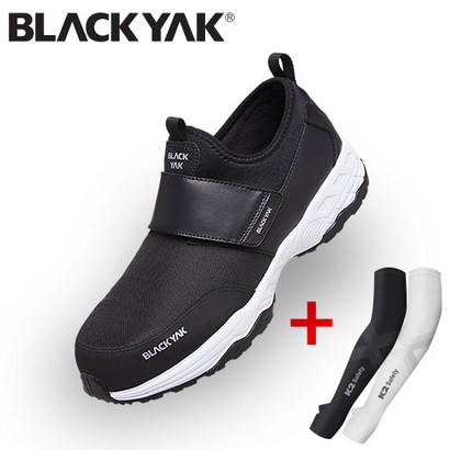 블랙야크 경량 슬립온 찍찍이 안전화 KCS 인증 제품 K2 X벤더 손등형쿨토시