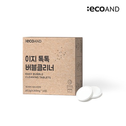 에코앤드 이지 톡톡 버블클리너 세척제 리뷰후기