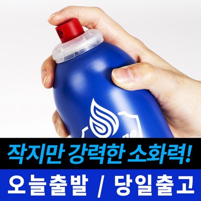오늘출발 / 애니원 119 스프레이식 소화기 소형 분사시간 약20초 / 휴대용 가정용 차량용소화기
