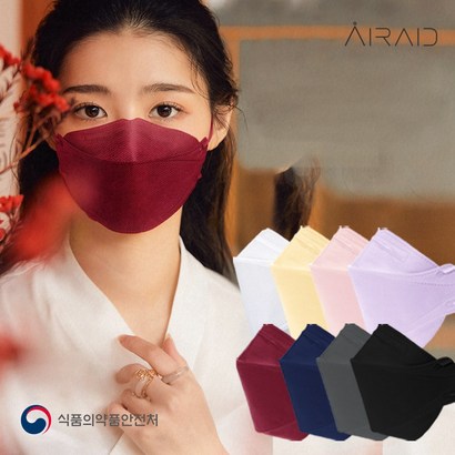 에어에이드 하나뿐인 미세먼지 황사방역 마스크 대형 KF-94
