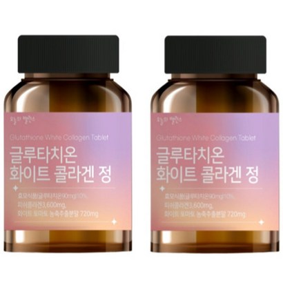 오늘의밸런스 글루타치온 세라마이드 화이트 토마토 콜라겐 히알루론산 엘라스틴 60정