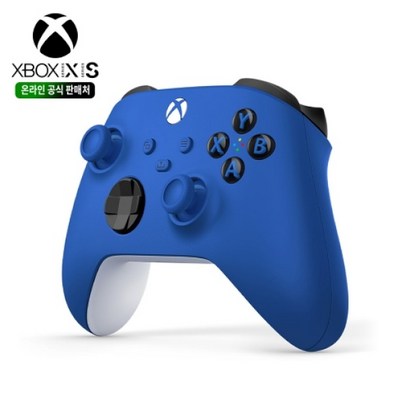 마이크로소프트 Xbox 4세대 무선 컨트러 쇼크블루