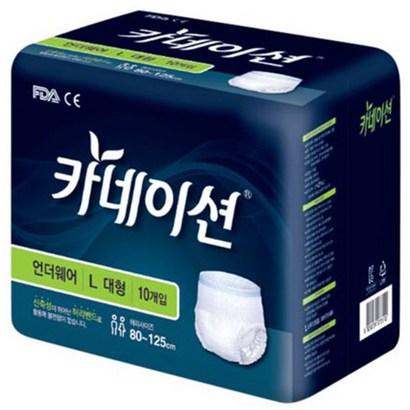카네이션 언더웨어 요실금팬티 10매입 성인기저귀