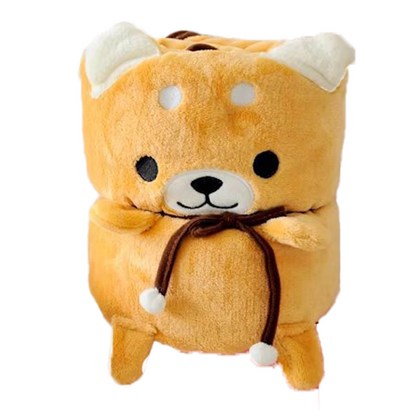 멍멍이 무릎담요 입체적 귀여운 여행 캠핑 생일 선물 담요