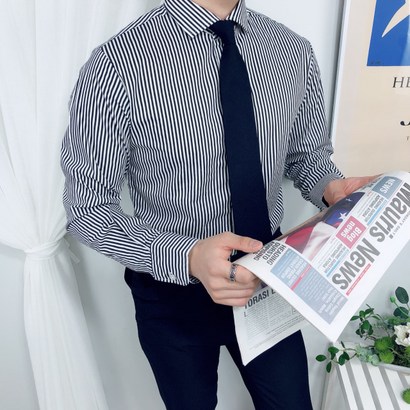 링클프리 스판 와이드카라 정장셔츠 리뷰후기