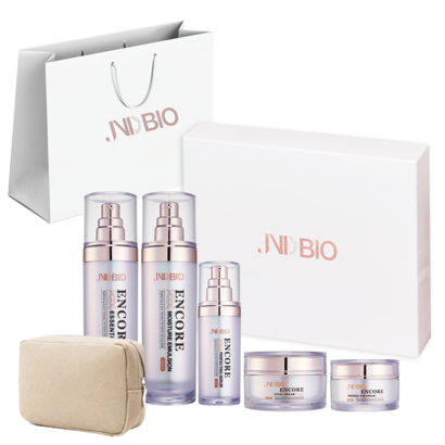 JNDBIO 제이앤디 바이오 앙코르 성체 신경줄기세포유래 펩타이드 스킨케어 기초세트 쇼핑백