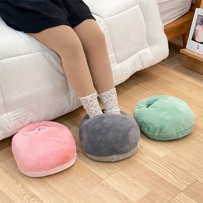풀템 발난로 풋워머 발열 쿠션 USB 온열기 가정 사무실 캠핑 전기히터