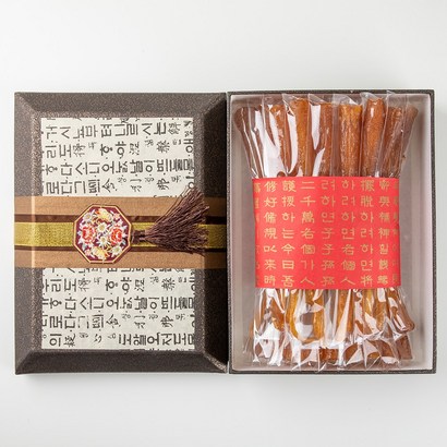 청청하루 무농약인증 도라지정과 콩고물도라지정과 길경농원 상견례선물