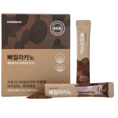 에버비키니 가르시니아 빠질라카노 커피맛 리뷰후기