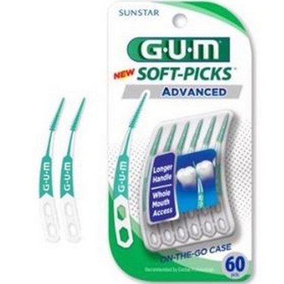 GUM 어드밴스드커브드 치간칫솔60개입 수량택일 이상구매고객 국산성인치과칫솔1개증정 리뷰후기