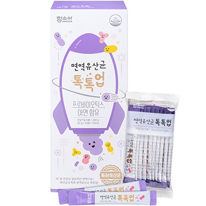 면역유산균 톡톡업