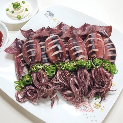 오징어통찜용 동해오징어 8-10마리 리뷰후기