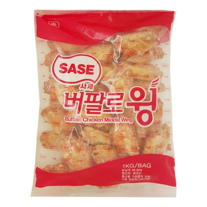 에어프라이용 버팔로 윙 닭날개 핫윙 4봉지 사세 리뷰후기