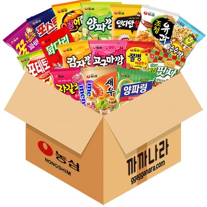 까까나라 농심스낵 20종 과자세트