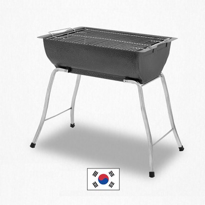 올쿡 34인용 캠핑 바베큐 그릴 베이직 스탠드 숯불 야외
