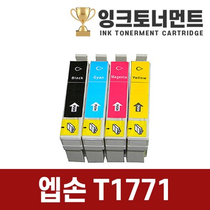 앱손 T1771 고품질 깔끔한 환잉크 T1772 T1774 X225 X202 X302 X402