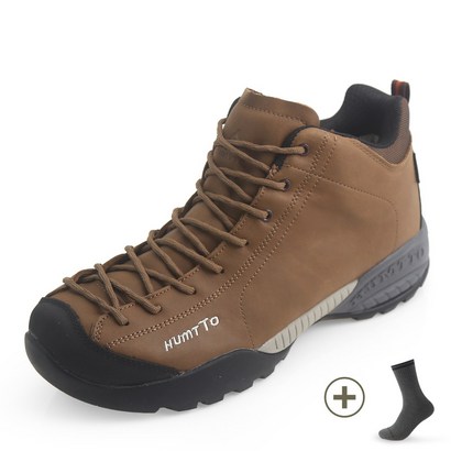 험토 하이커 크루 가죽어퍼 남성 등산화 노크캠프 ROYBONBIRR SOCKS