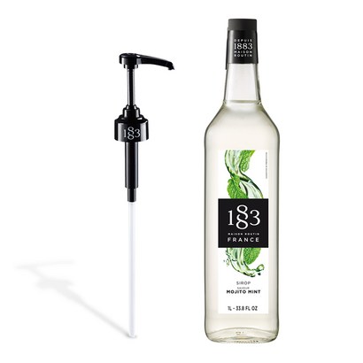 트렌드커피 1883 모히또 시럽 1L883 정품 시럽펌프 리뷰후기