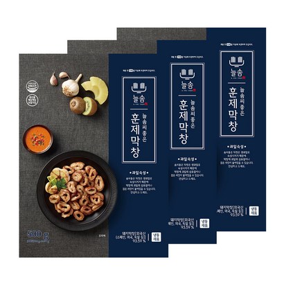 늘솜 돼지 훈제막창 소스포함 x 1세트