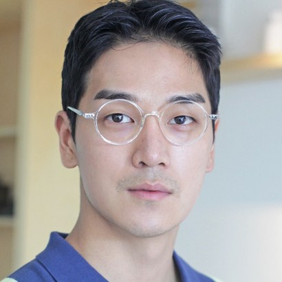 스타일른 얼굴형에 맞는 동그란 김구 투명안경테 리뷰후기
