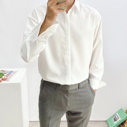 남자 셔츠 링클프리 구김없는 와이셔츠