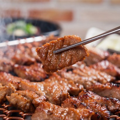 밀스온 숯불 순살 돼지양념구이 왕구이