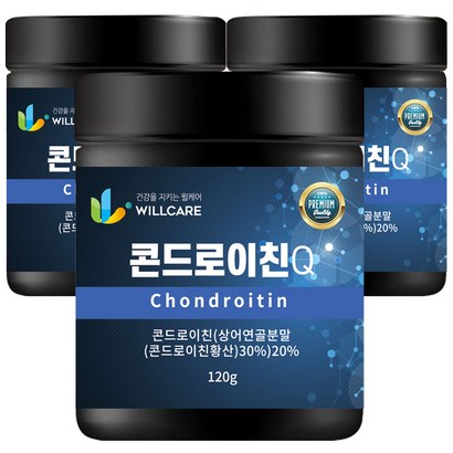 윌케어 콘드로이친Q 프리미엄 분말 가루