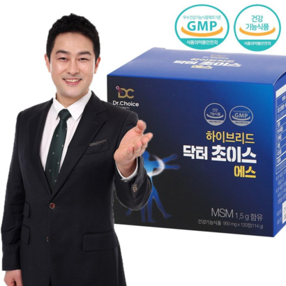 하이브리드닥터초이스 에스 목허리영양제 S 보스웰리아 콘드로이친 120정