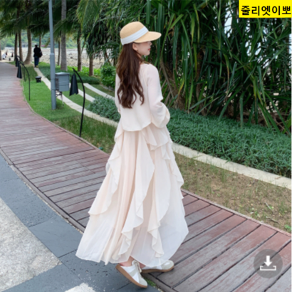 줄리엣이뽀 썸머 바캉스 휴가룩 여행룩 여신룩 원피스 2개룩 3743