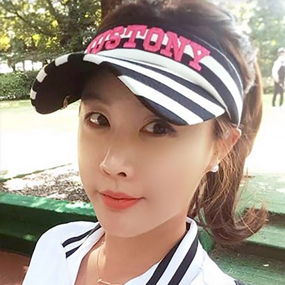 여성 골프모자 썬캡 바이저 여름 사은품 골프볼마커