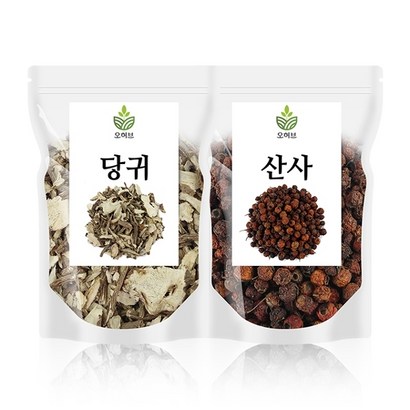 오허브 국산 당귀 산사 셋트 당귀산사차