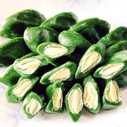 옥토끼방앗간 생모시 녹두송편 HACCP 리뷰후기
